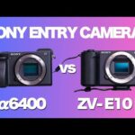 SONY エントリー機対決｜α6400vsZV-E10II どちらでカメラ始める??