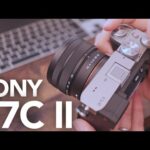 【初めてのフルサイズ】SONYのα7C Ⅱを開封して簡単にレビューしてみました【ミラーレス一眼】